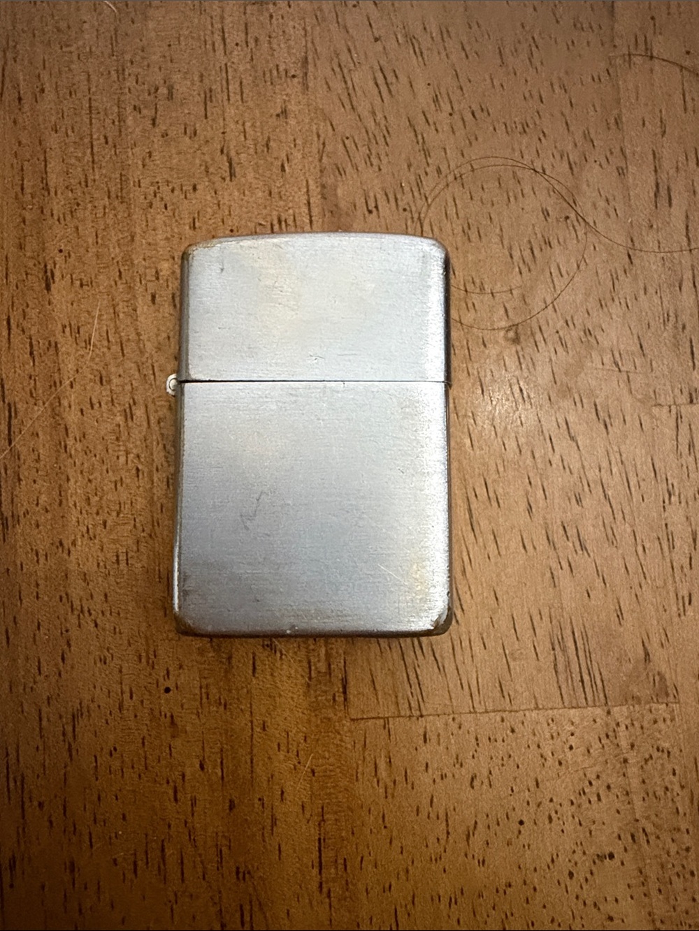 Zippo Classic Metal Lighter - Silver